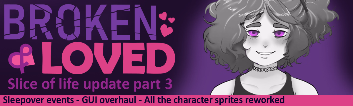 破碎与被爱:大学摄影师的艳遇(Broken & Loved)v0.9.9.7.2 精翻汉化 游戏截图 1