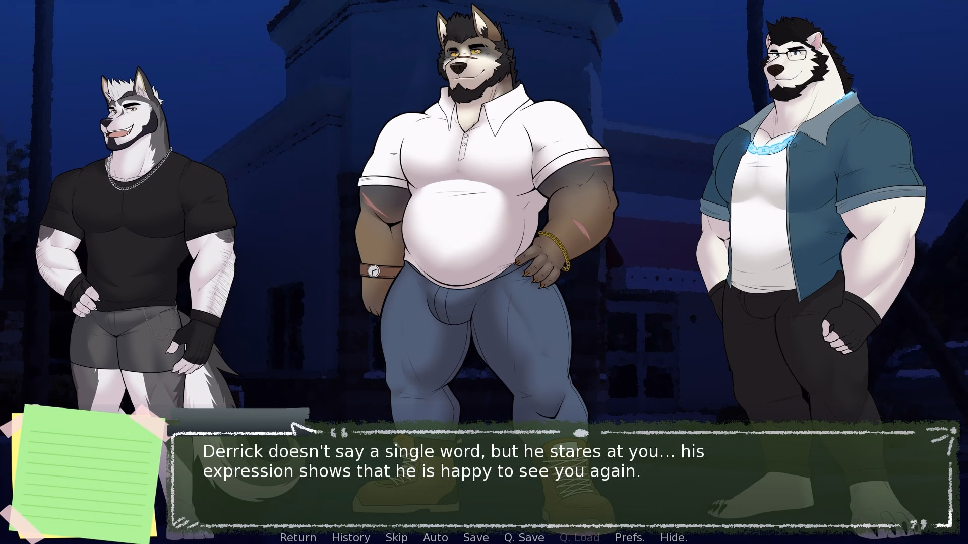 破晓：兽人男同的大学淫乱生活（A New Dawn）v1.9 精翻汉化 游戏截图 7