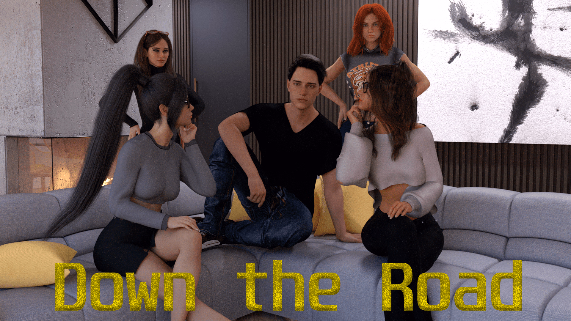 欲望之路：旅途的诱惑（Down the Road）Ep.1 v0.80 精翻汉化 游戏截图 1