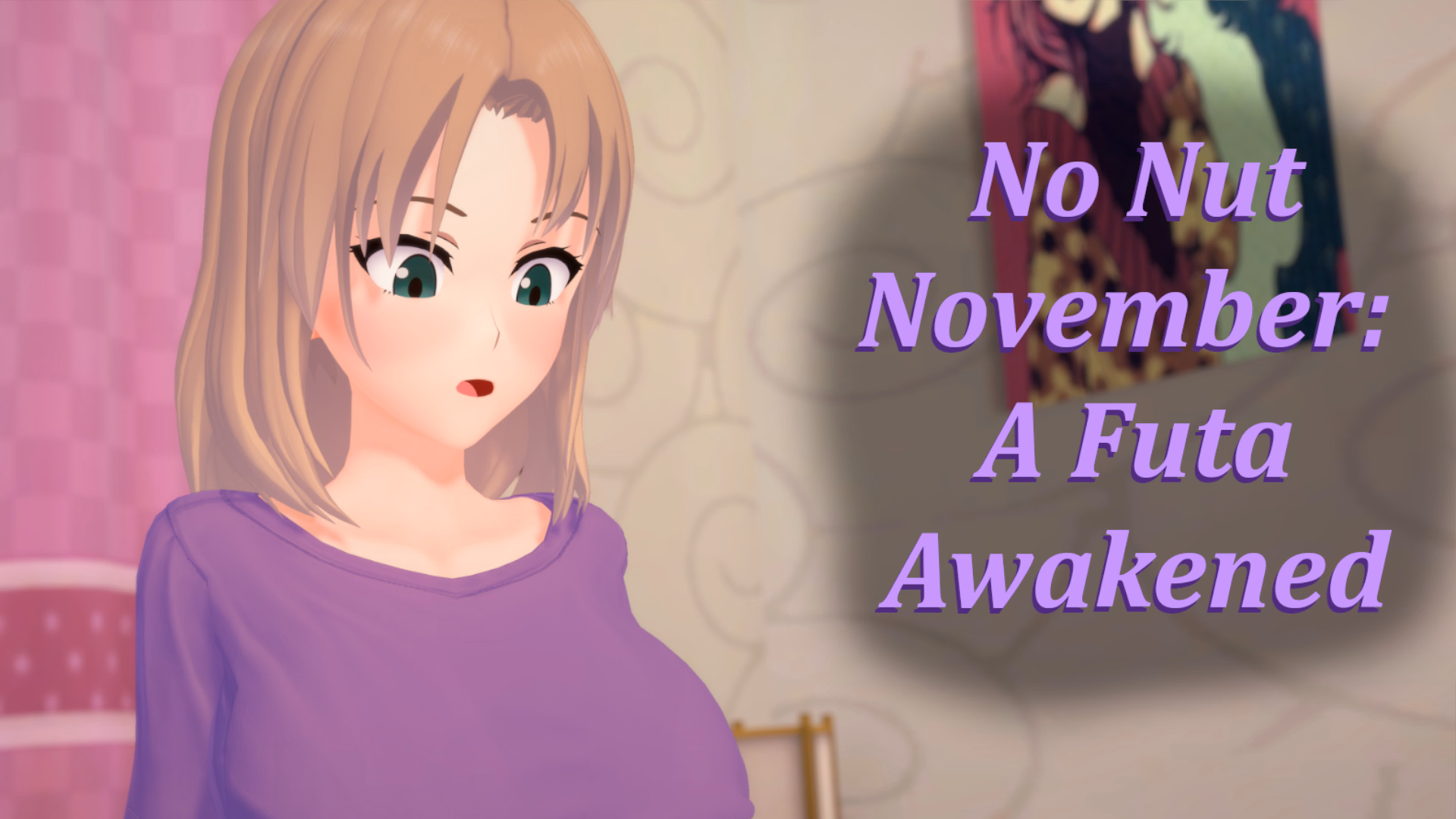 扶她挑战：巨根生长觉醒（No Nut November: A Futa Awakened）Final 精翻汉化 游戏截图 1