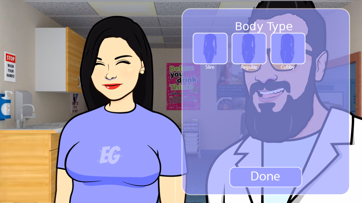 电子女友:虚拟调教(E-Girlfriend)v0.018649 精翻汉化 游戏截图 7