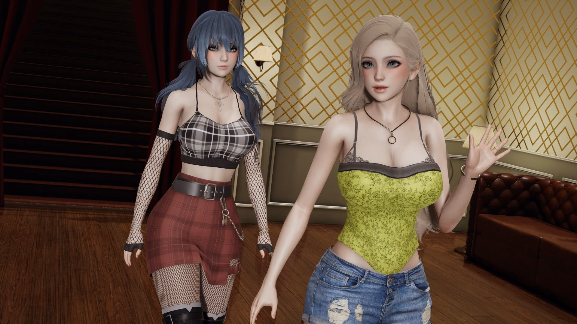 天鹅绒兔女郎：豪门迷情（Velvet Bunnies）v0.1.3 精翻汉化 游戏截图 7