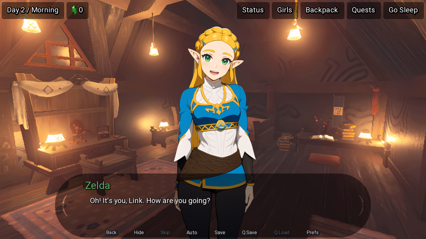 海拉鲁之恋：公主的欲望（Love in Hyrule）v0.22 精翻汉化 游戏截图 5