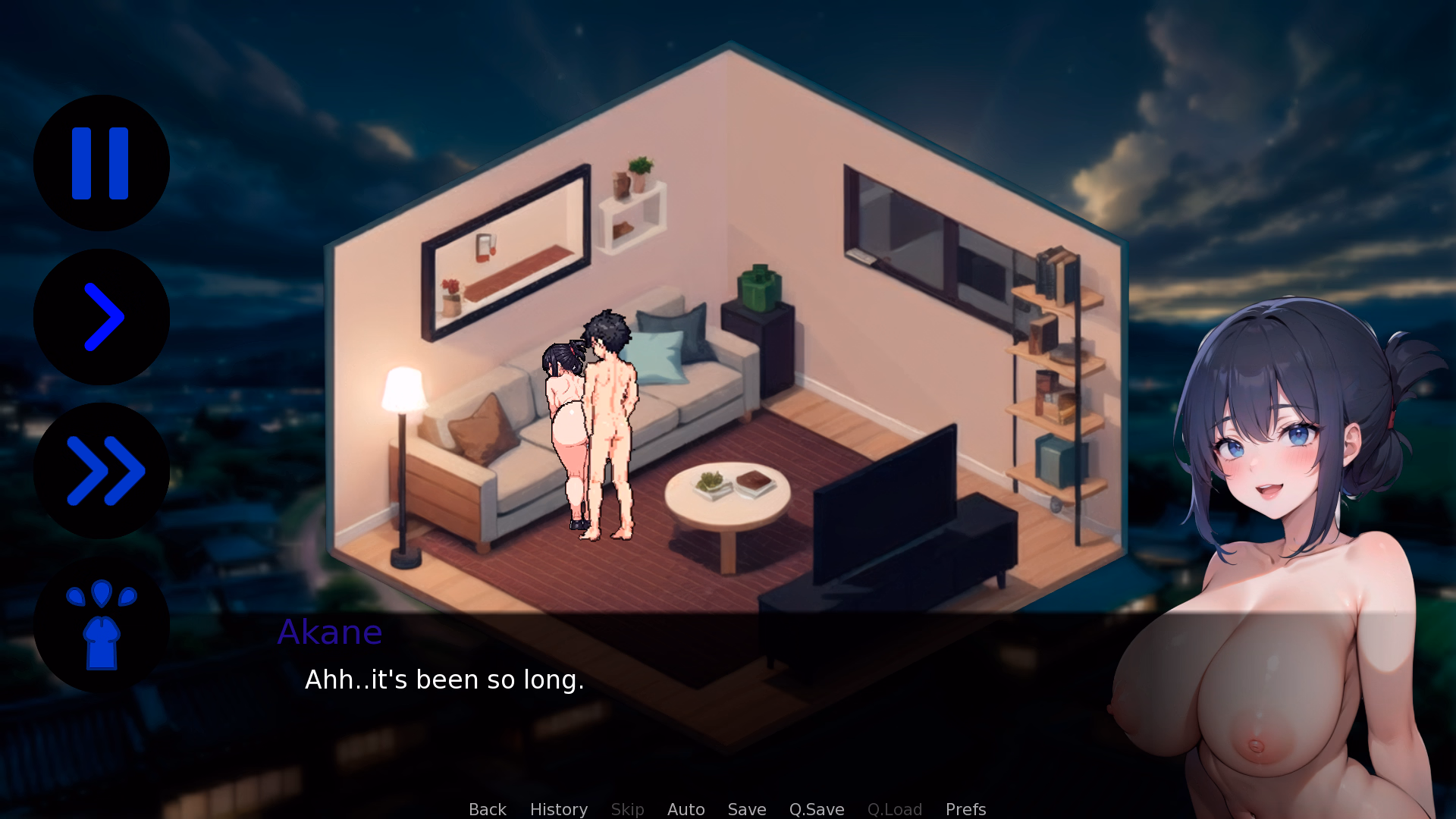 偷窥欲火：朋友母亲的呻吟（Gaming Sessions）v0.5 精翻汉化 游戏截图 8