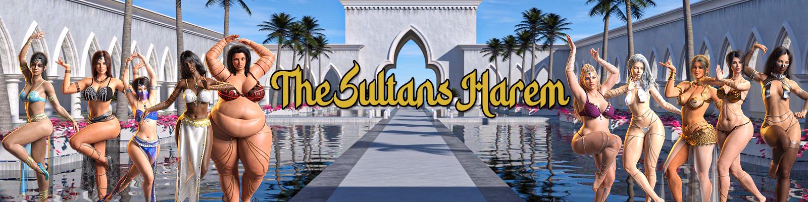 苏丹的后宫：丰乳肥臀养成（The Sultans Harem）v0.7.1 精翻汉化 游戏截图 1