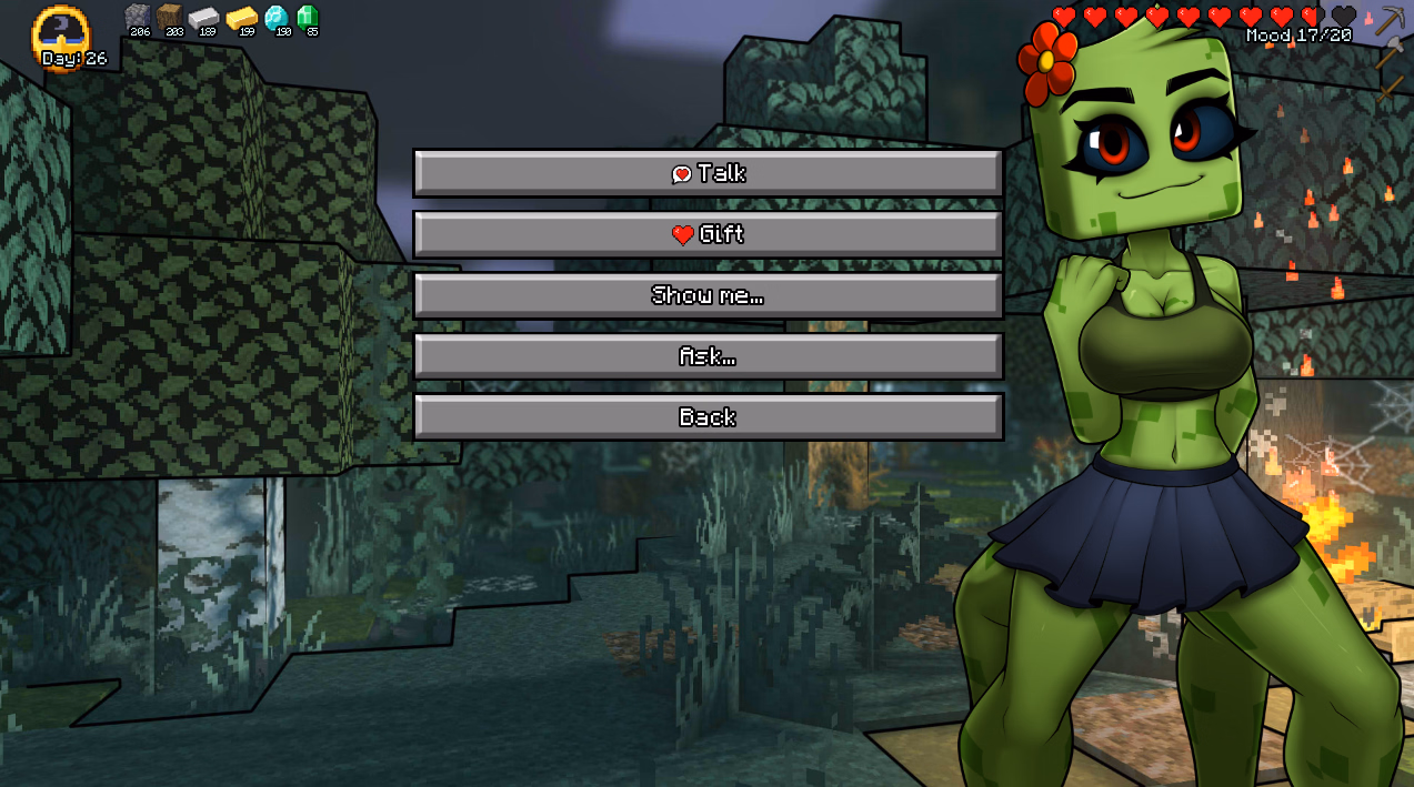 淫荡我的世界(Hornycraft)v0.32 精翻汉化 游戏截图 5