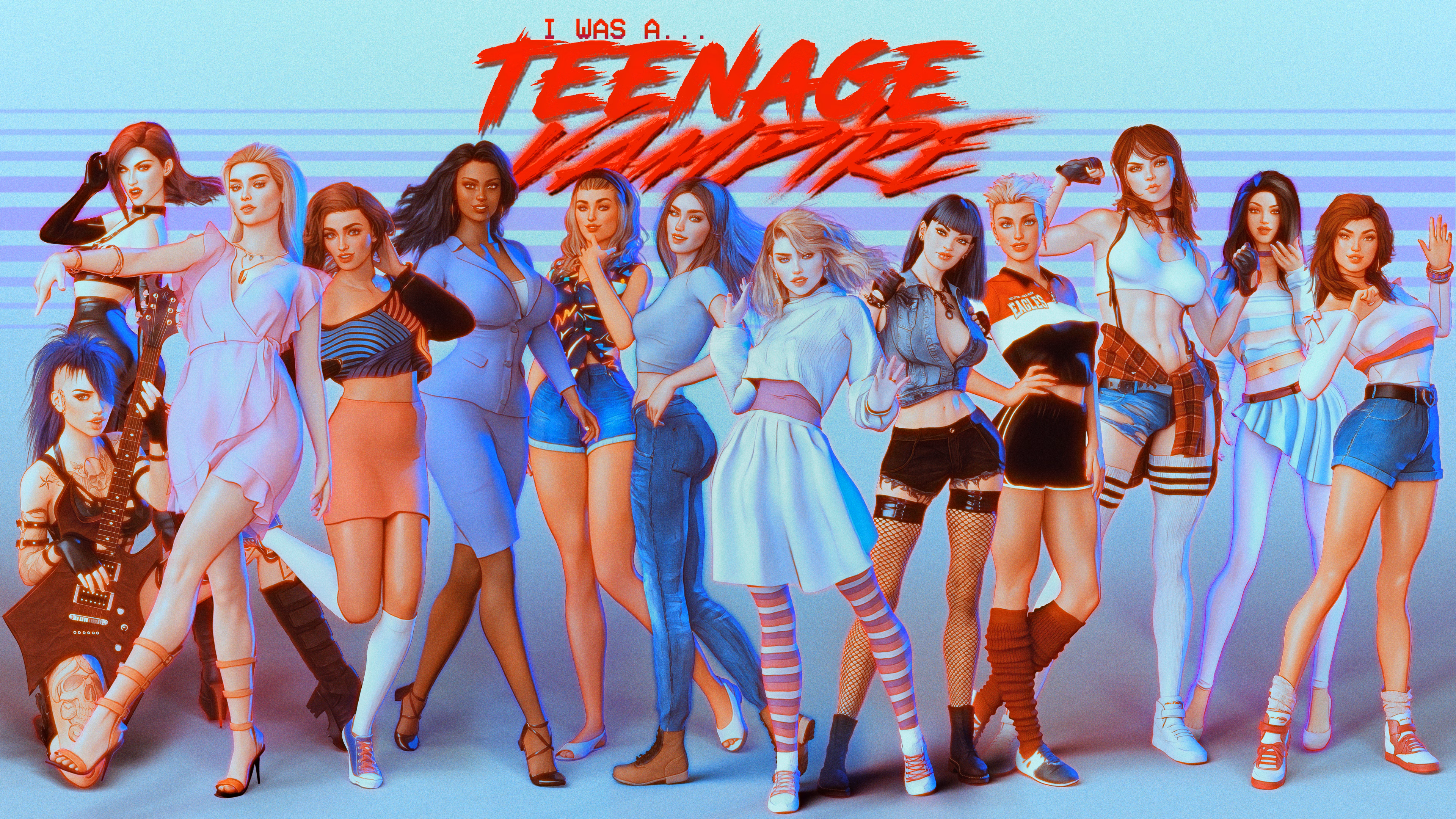 少男吸血鬼重制版（I Was a Teenage Vampire Rebuild）v0.8.1b 精翻汉化 游戏截图 1