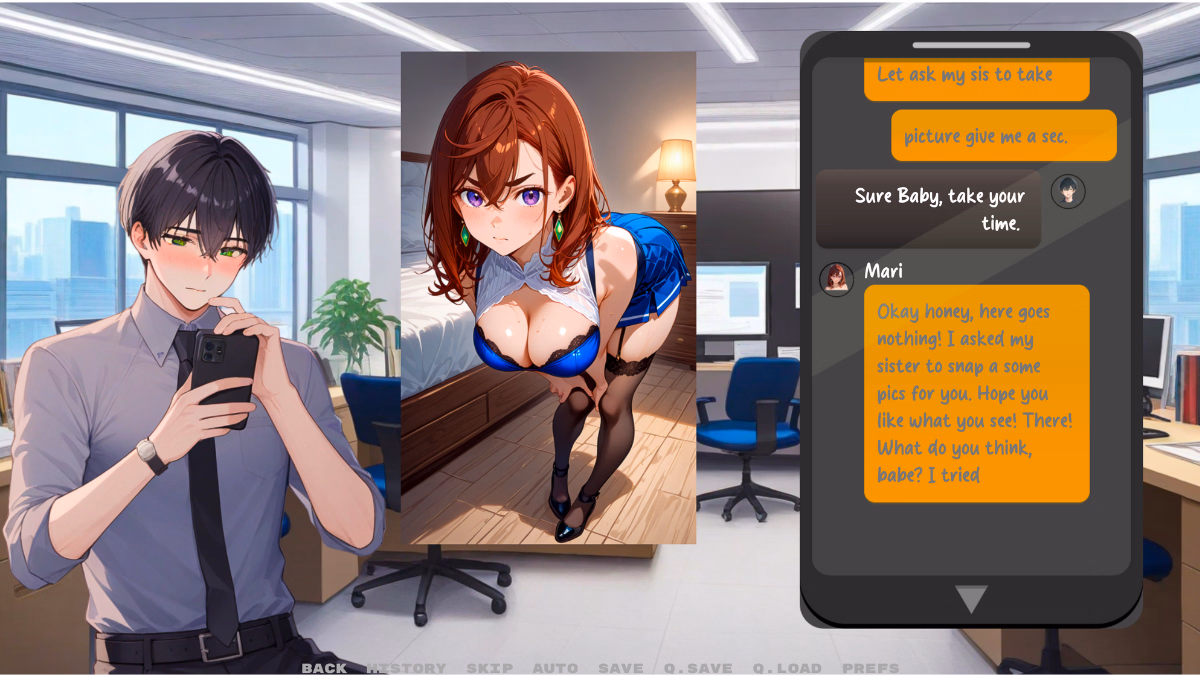 被爱腐化：绿帽与露出癖（Corrupted By Love）v1.6 精翻汉化 游戏截图 2