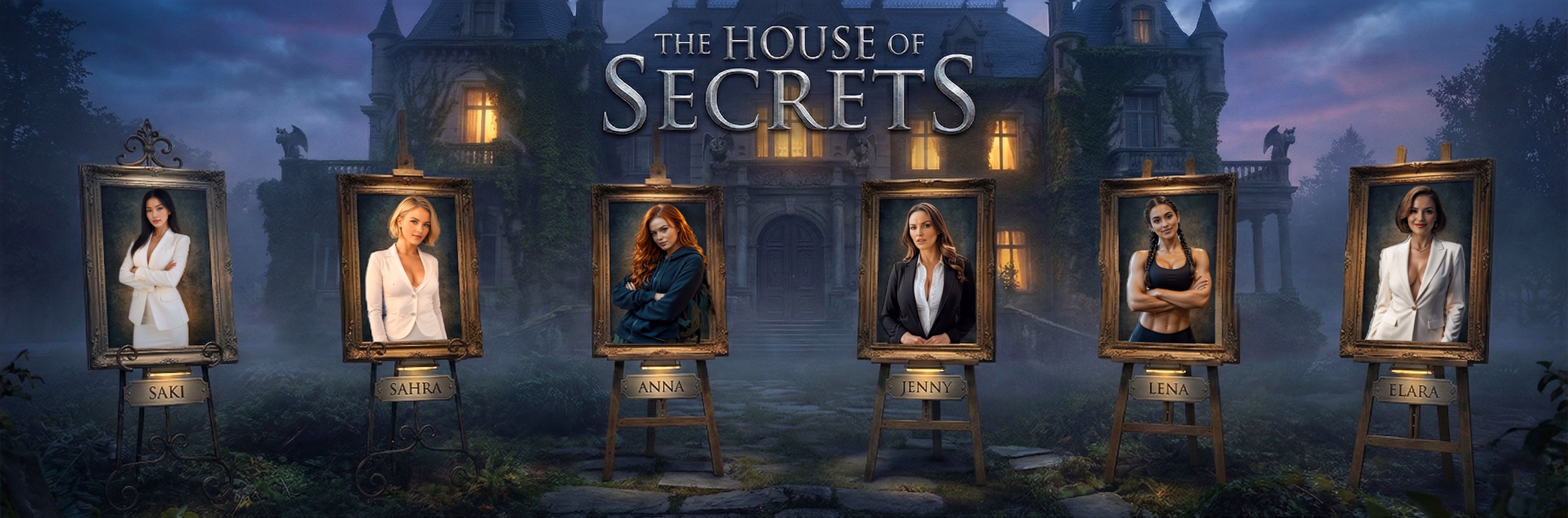 欲念私宅：出轨边缘的禁忌抉择（The House of Secrets）v0.8.0 精翻汉化 游戏截图 1