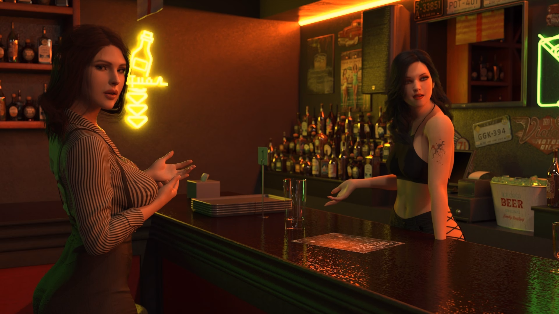 罪恶地平线：暗夜酒吧（Sinful Horizon）v0.7 精翻汉化 游戏截图 3