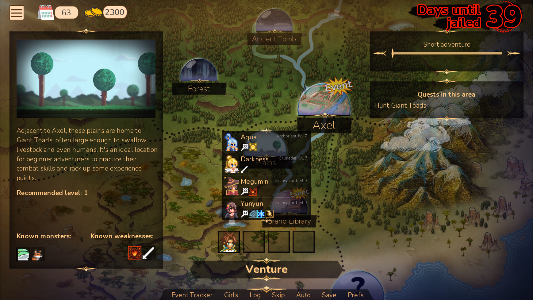 冒险者调教：美好世界的淫荡物语（Adventurer Trainer）v0.2.3c 精翻汉化 游戏截图 3