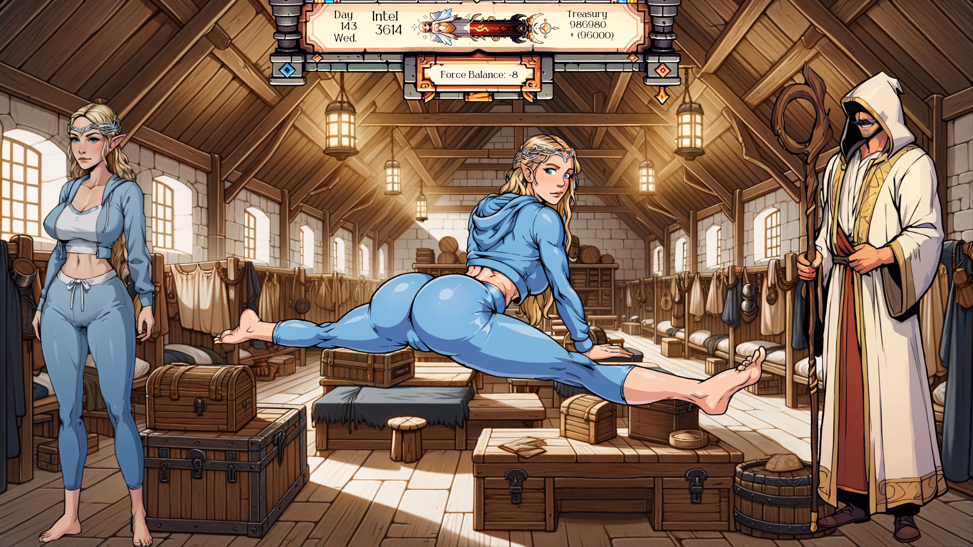 精灵女王的堕落：中土调教记（The Fall of Galadriel）v0.24.1 精翻汉化 游戏截图 6
