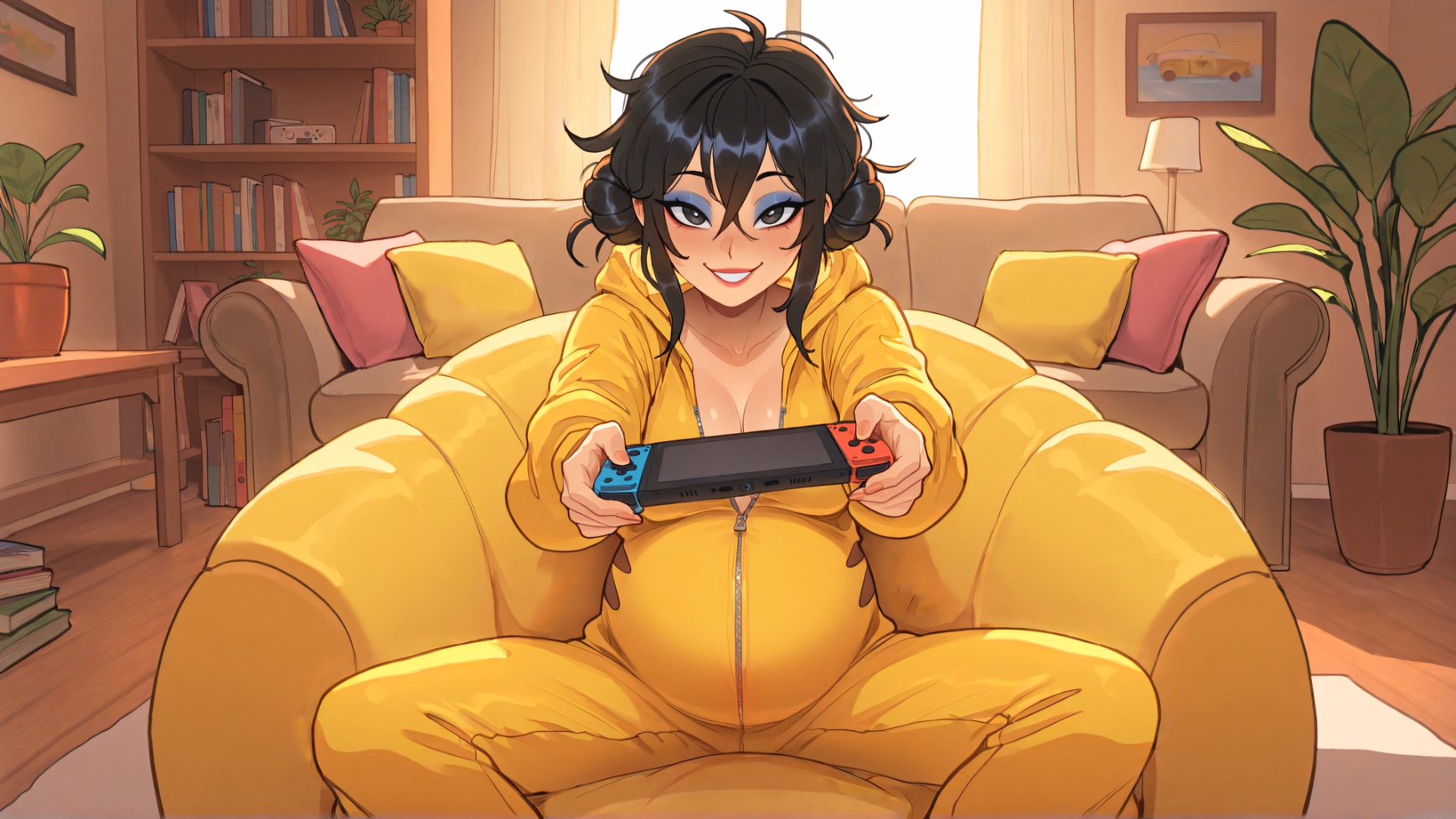 孕妇室友求助:合租配种日记(Pregnant Roommates, Send Help!)v0.0.5 U1 精翻汉化 游戏截图 6