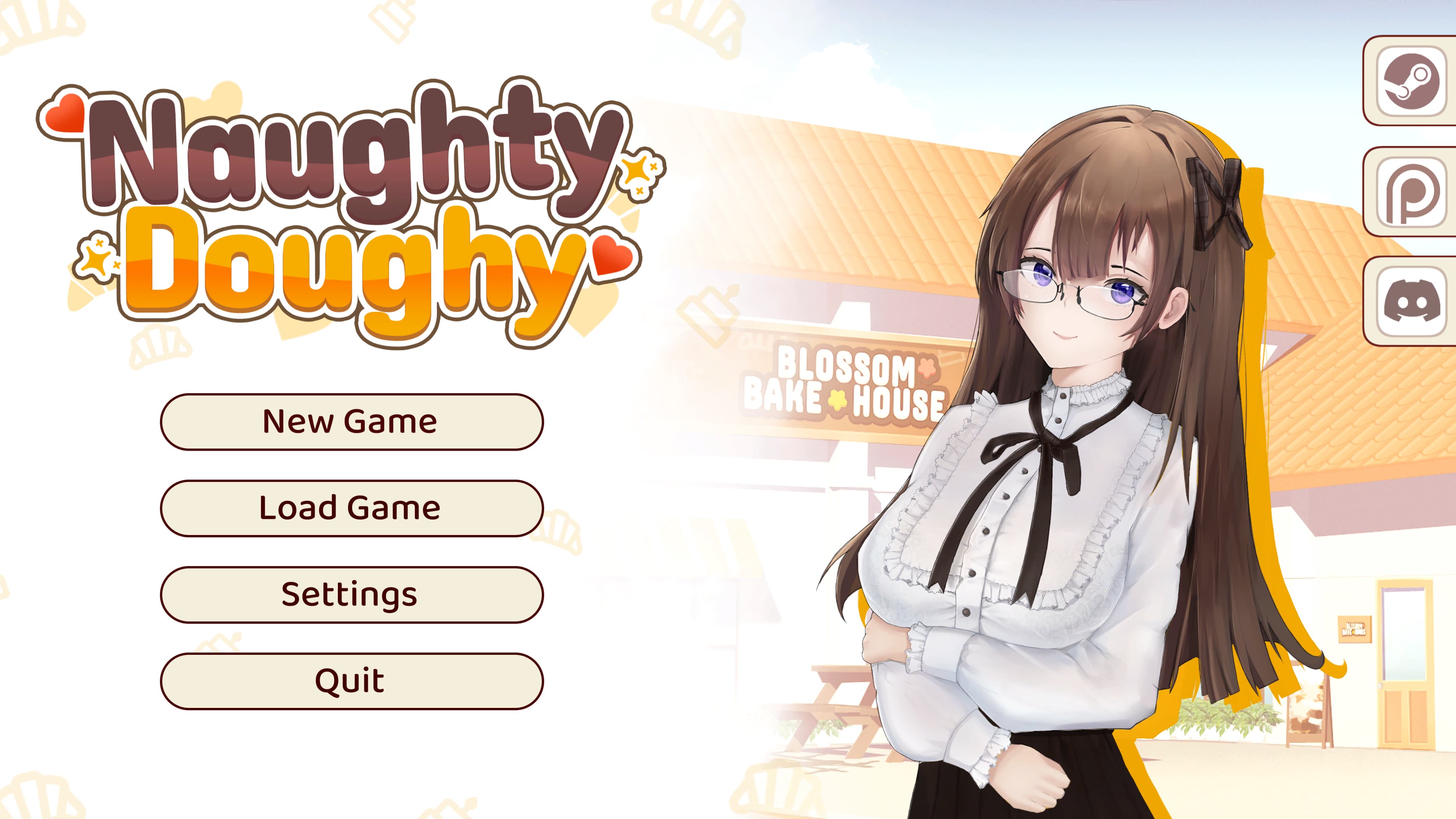 SLG/汉化丨甜蜜烘焙坊的隐秘日常 Naughty Doughy v0.1 英文生肉版【20250512】 游戏截图 2