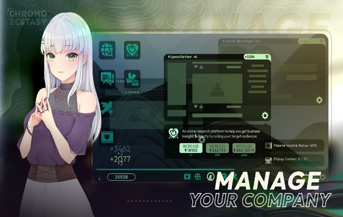 SLG/汉化丨 时间狂喜 Chrono Ecstasy v0.2.9 + RenpyThief汉化 【20250611】 游戏截图 1