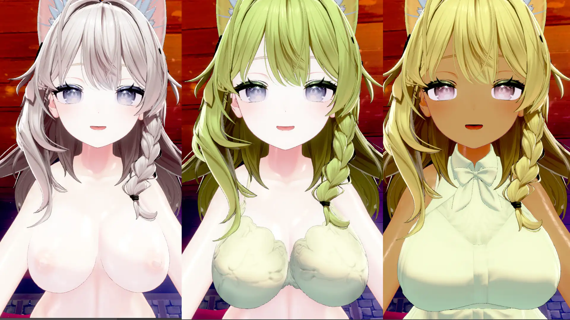 3D-VR/汉化丨人気アバターを好みの女の子にカスタムしてえっち! /DL日文原版【20250611】 游戏截图 3