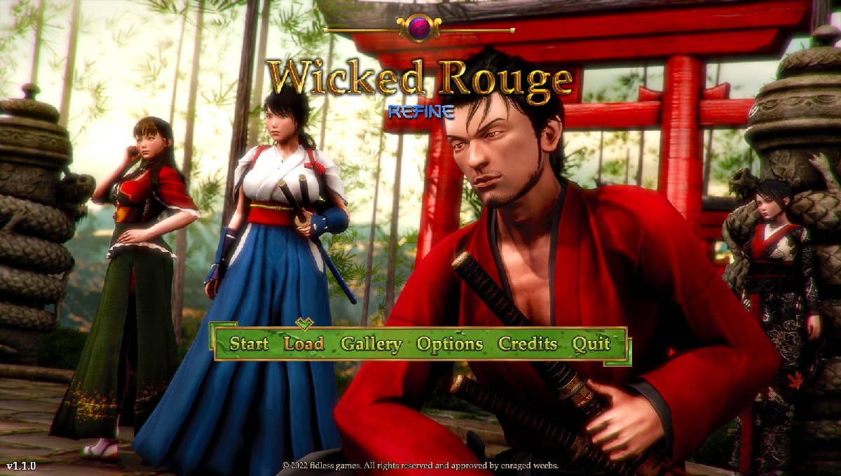 SLG/汉化/动态丨 邪恶胭脂/Wicked Rouge REFINE Ver1.1.0 AI汉化 【20250710】 游戏截图 7