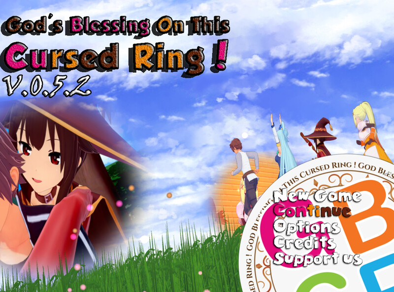 日式RPG/动态/汉化丨上帝赐福于这枚被诅咒的戒指！（God's Blessing On This Cursed Ring!）V0.5.2 内嵌AI汉化【20250722】 游戏截图 2