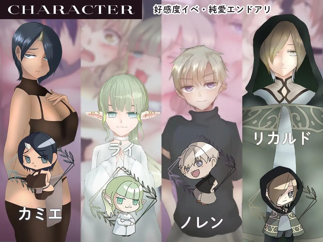 RPG汉化joi动态CV丨落第骑士的奸淫录 シアン・レコード -落第騎士の姦淫録 v1.03 【20250805】 游戏截图 4