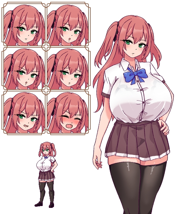 曰式RPG/新汉化丨旧校舍的大妖怪/旧校舎の大妖怪  V24.08.09 PC+安卓 那嵌AI汉化版 【20250822】 游戏截图 8