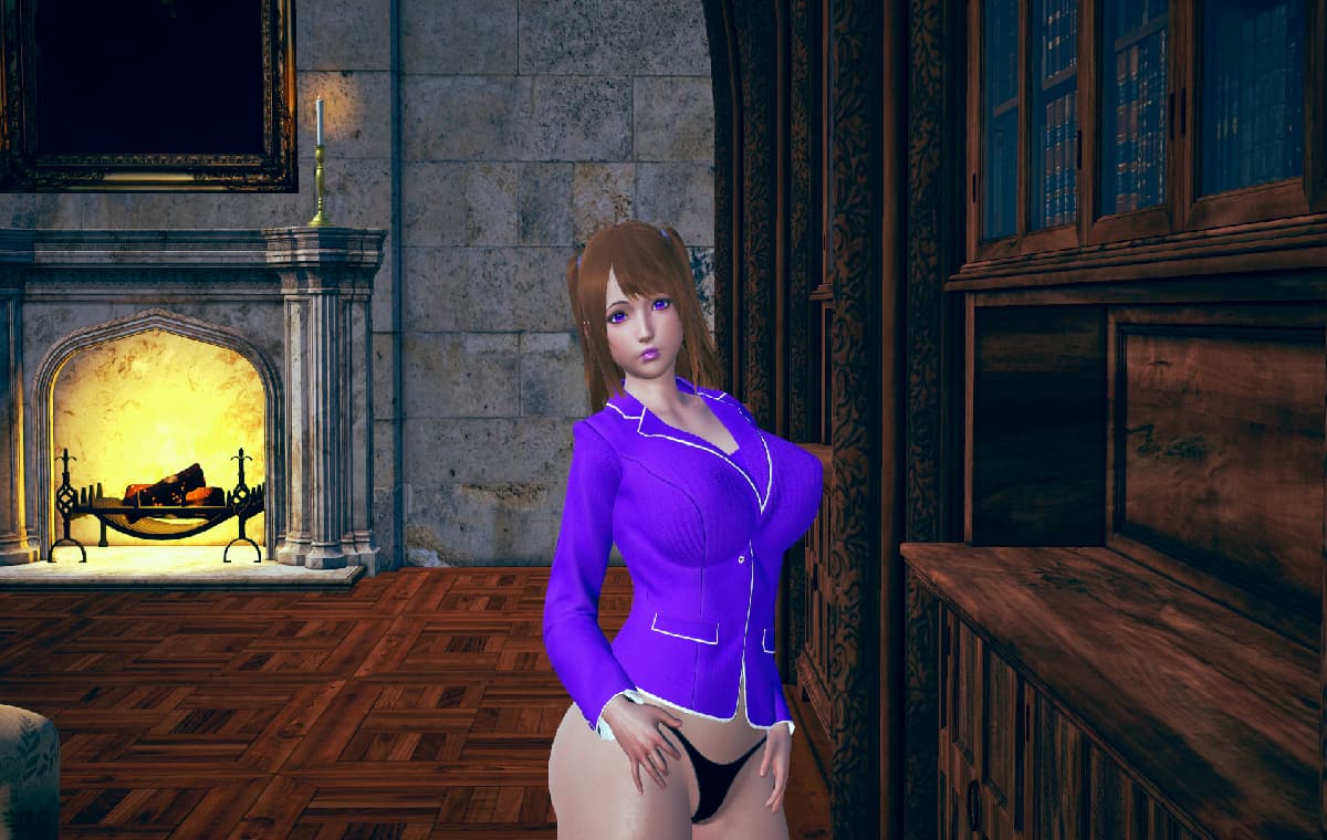 扶她SLG/汉化/沙盒丨迪克女孩/Dickgirl Dorm Revamp v0.9 AI版【20250907】 游戏截图 4