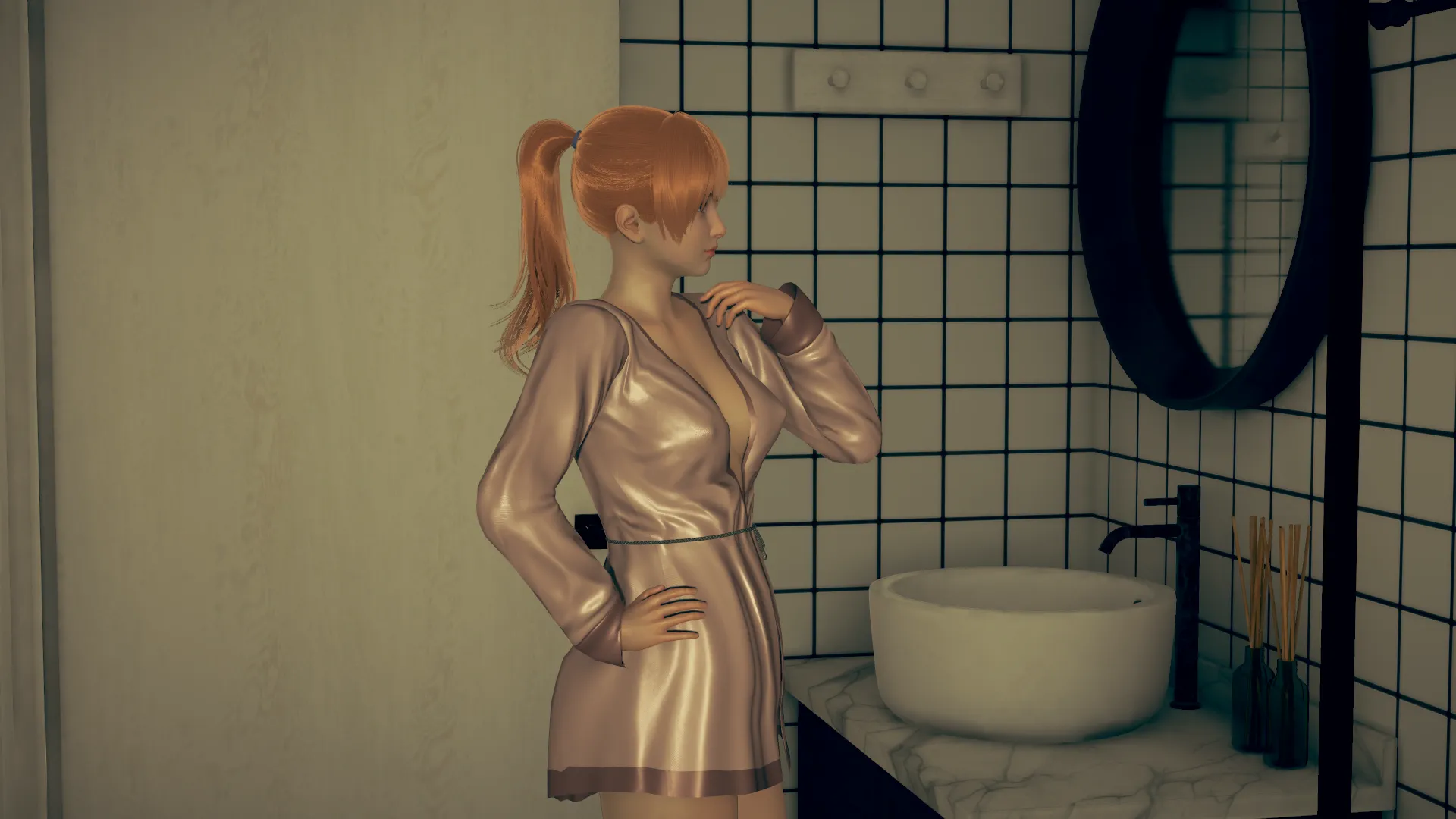 亚洲风SLG/汉化/动态/双端丨如果我可以改变/If I Could Change V0.3.4 AI汉化版【20250918】 游戏截图 6