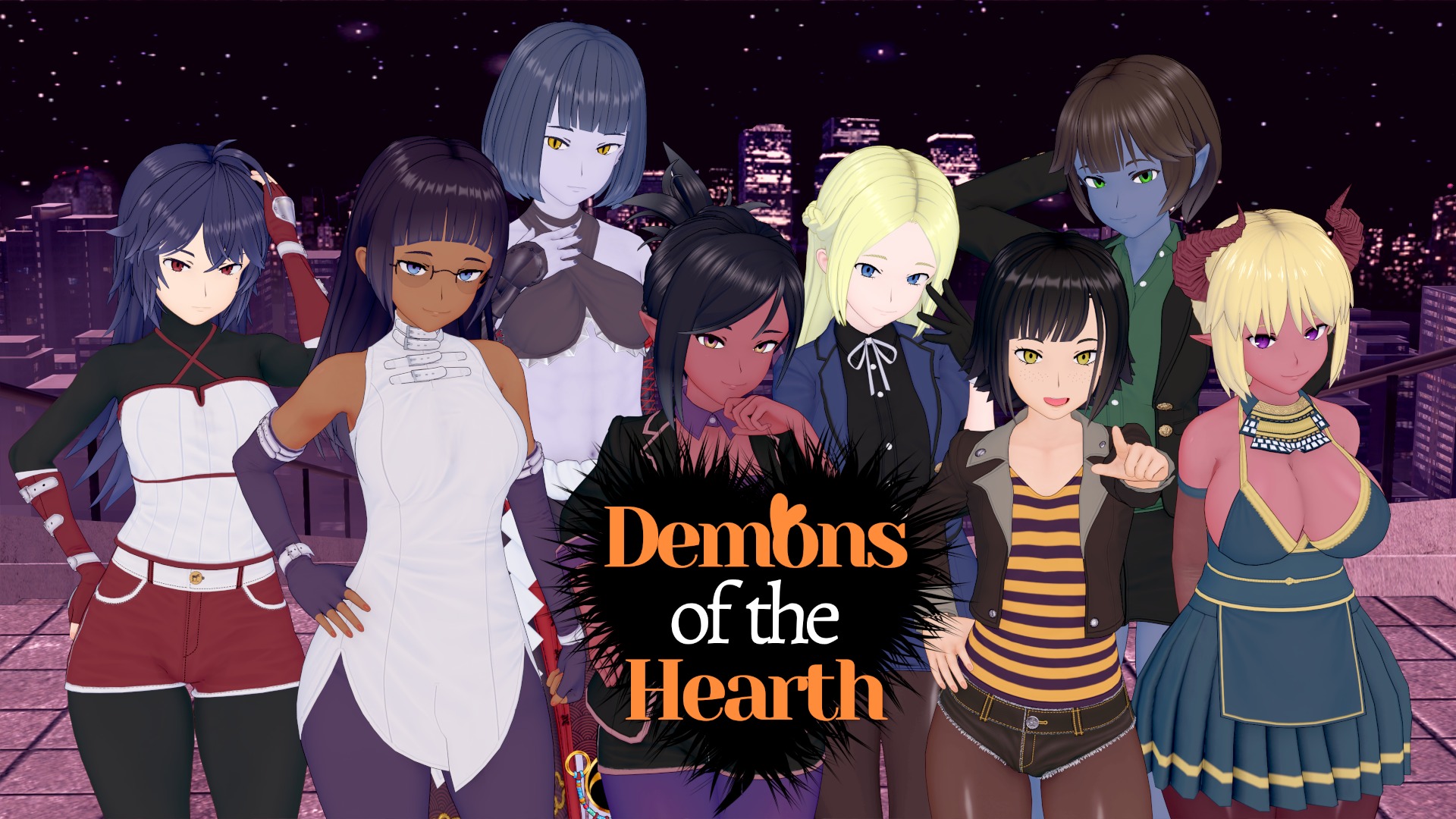 壁炉恶魔 Demons of the Hearth v0.6 汉化版 游戏截图 1