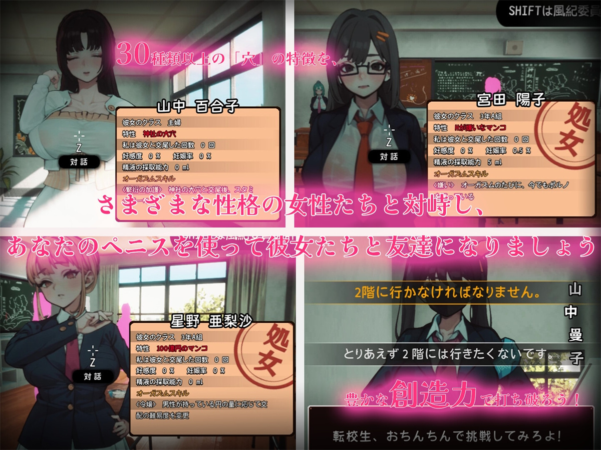 回合RPG/AI生成/2C丨魅魔★炼金术士！（サキュバス★アルケミカ!）V1.0 内置AI汉化【20240825】 游戏截图 2