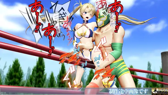 限制级摔♂跤大赛！被强制羞辱的美臀女选手！生肉【PC0818】 游戏截图 2
