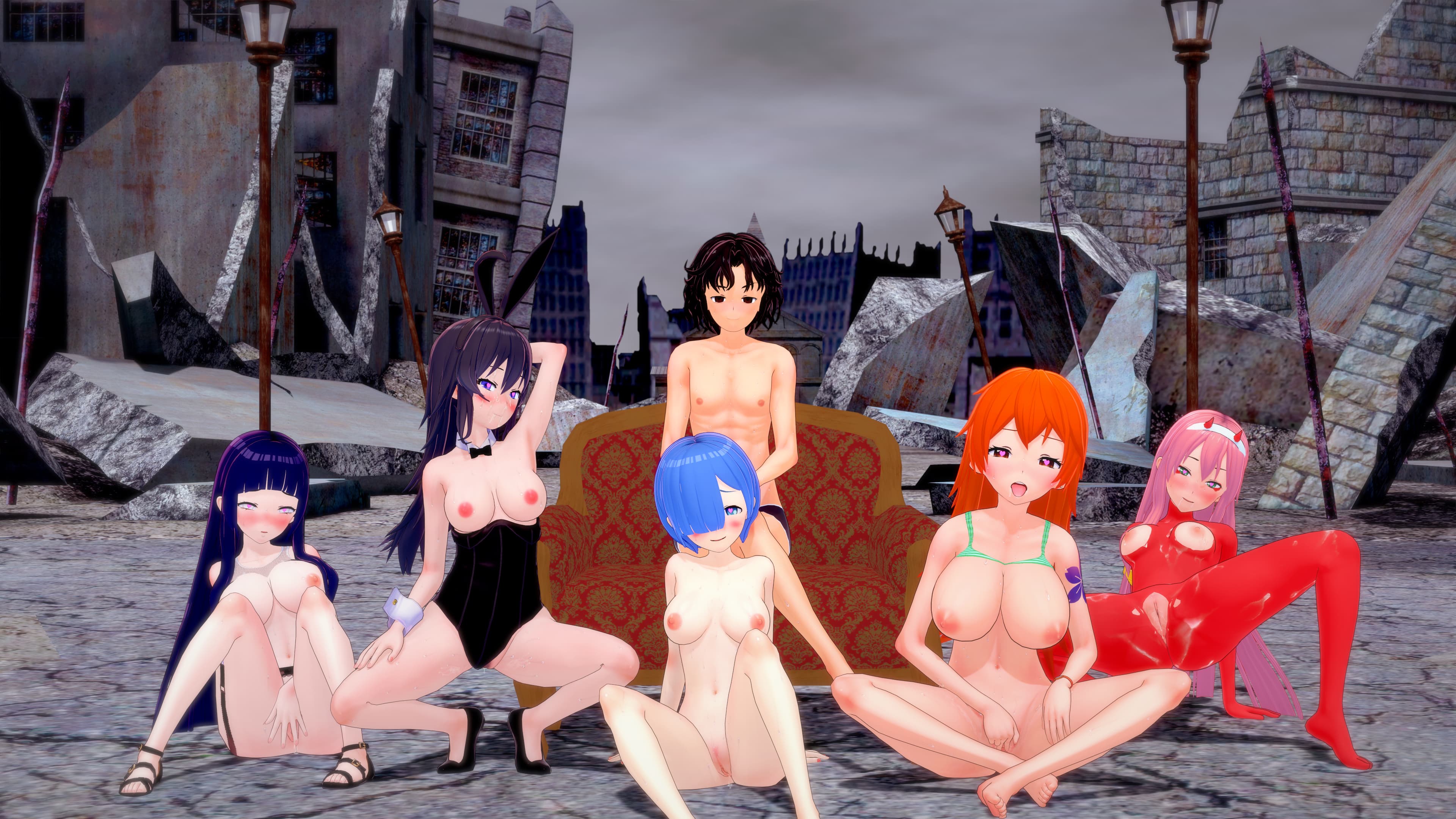 亚洲风SLG/动态/更新丨 荡妇老婆学校 Waifu Slut School v0.4.3  汉化版 【20250303】 游戏截图 8