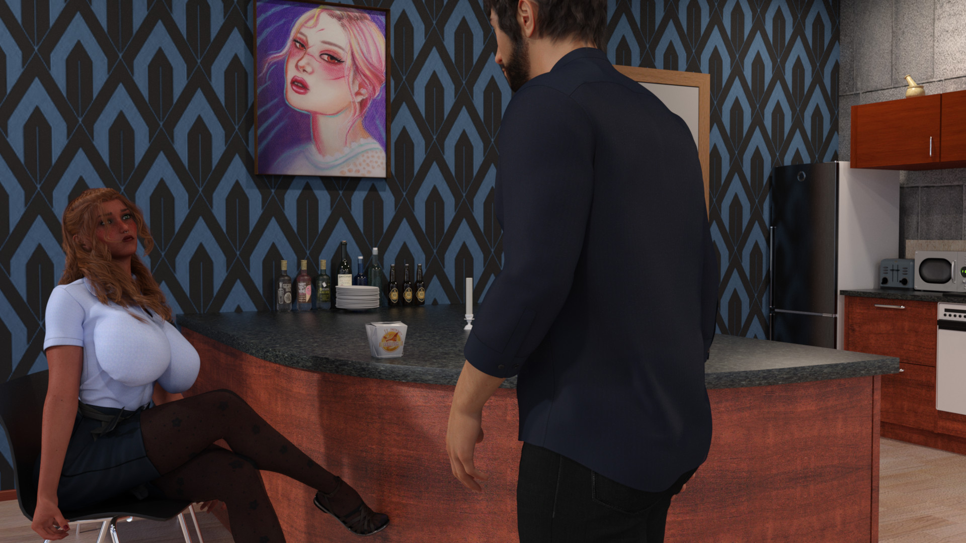 金色的心和黑暗的奥秘(GoldenHeartsandDarkMysteries)v0.36【PC0818】 游戏截图 6
