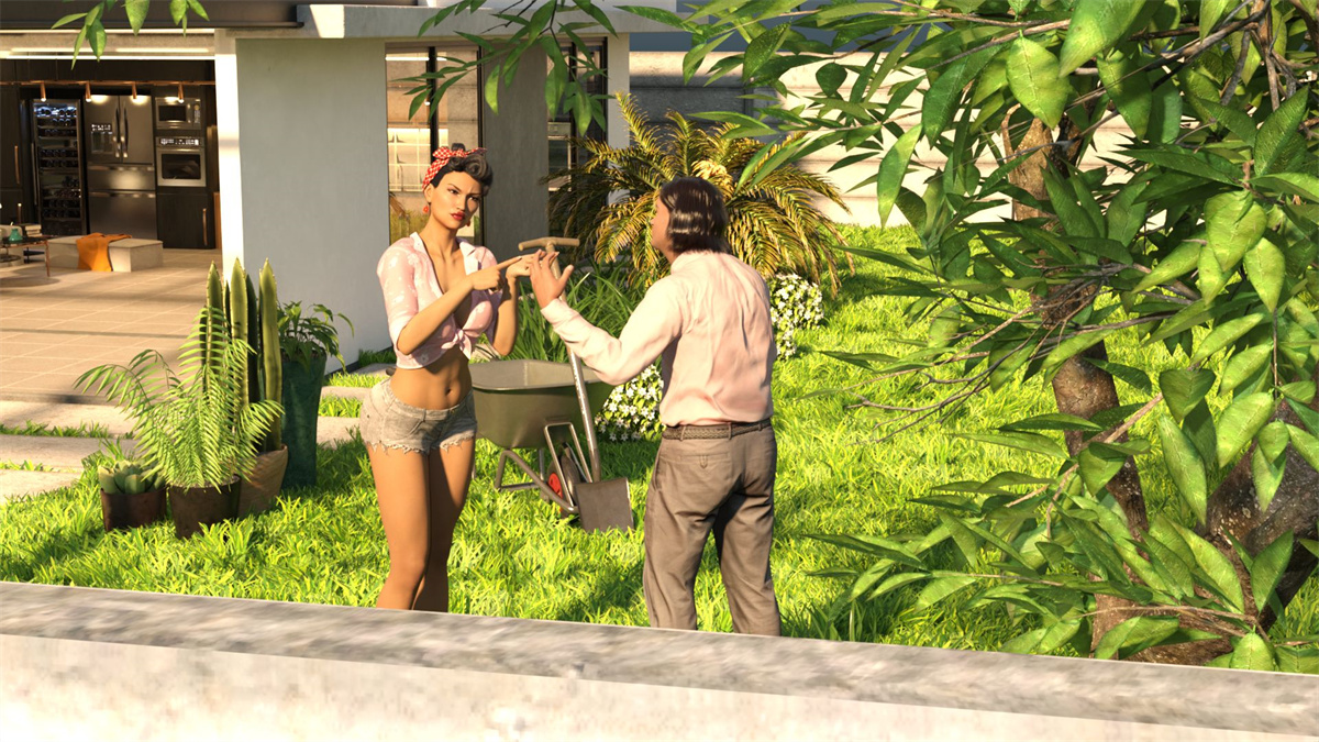 欧美SLG汉化3D丨奶奶家 Grandma's House v0.37【20230914】 游戏截图 2