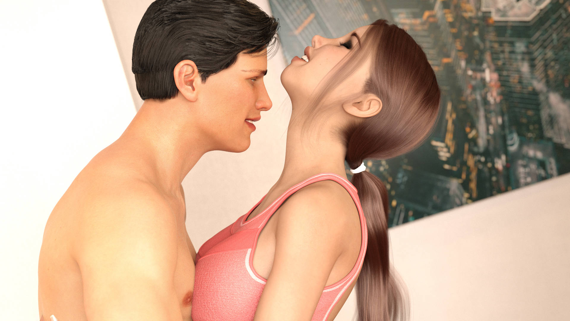 欧美SLG汉化动态丨因为我爱她1.1 Because I Love Her Ep.1 P1【20231112】 游戏截图 8