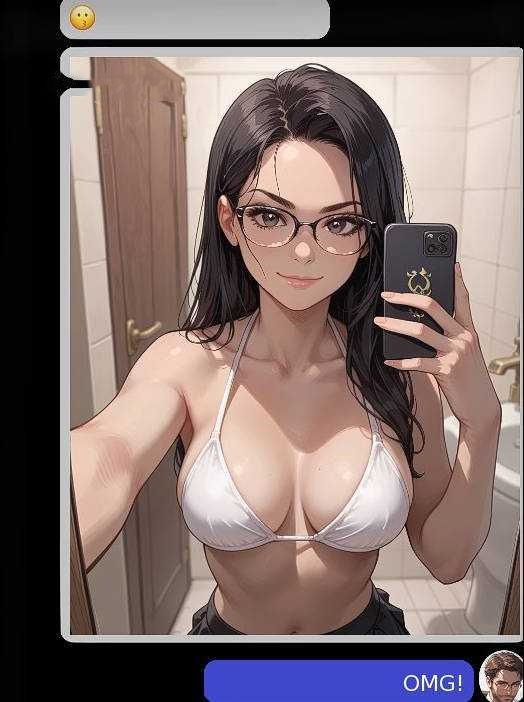 SLG/汉化/PC+安卓丨 NTR聊天组/NTR Chat Group Ch.2.0 AI汉化 【20250209】 游戏截图 1