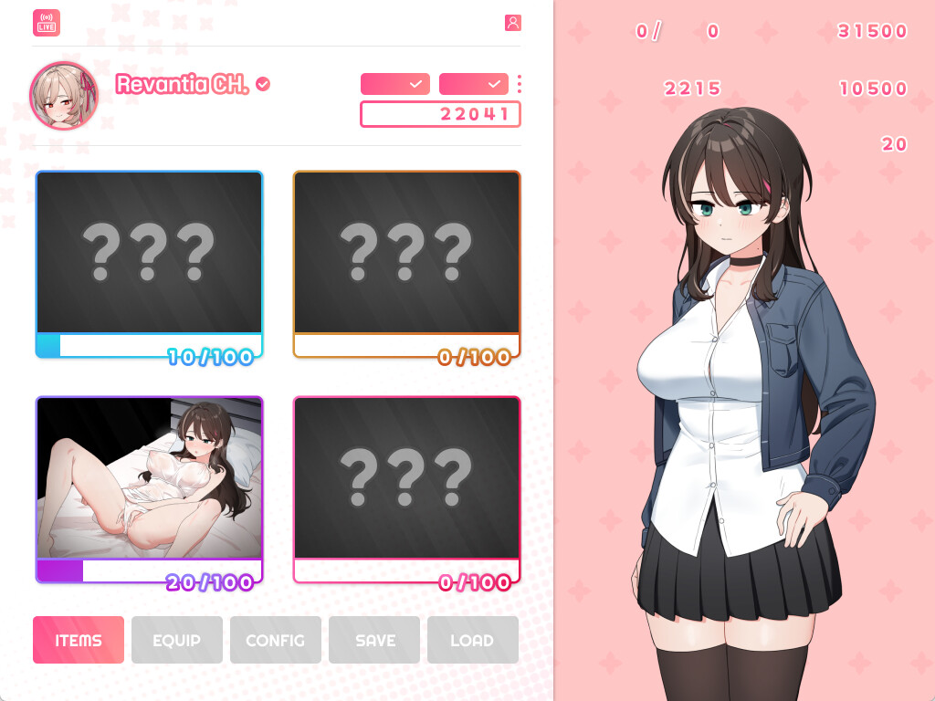 SLG/官中丨 求订阅!魔法少女莱万提亚频道:观众越多越强大 官中步兵版 【20250304】 游戏截图 1