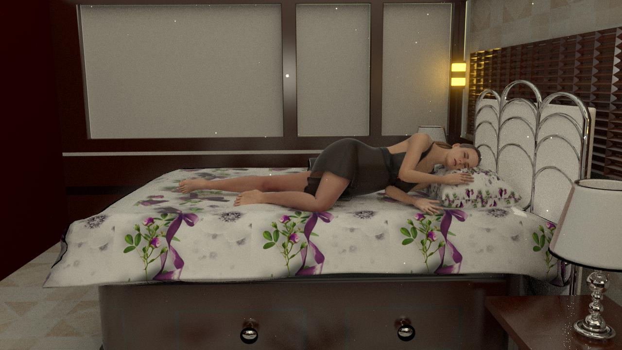 同居诱惑：开发开放的劳拉（Living with Laura）v0.3 精翻汉化 游戏截图 4