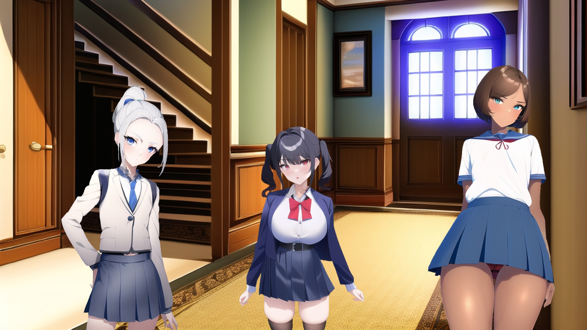 日系SLG汉化2D丨曲线小镇 Curvy Town v0.3.1【20240204】 游戏截图 2