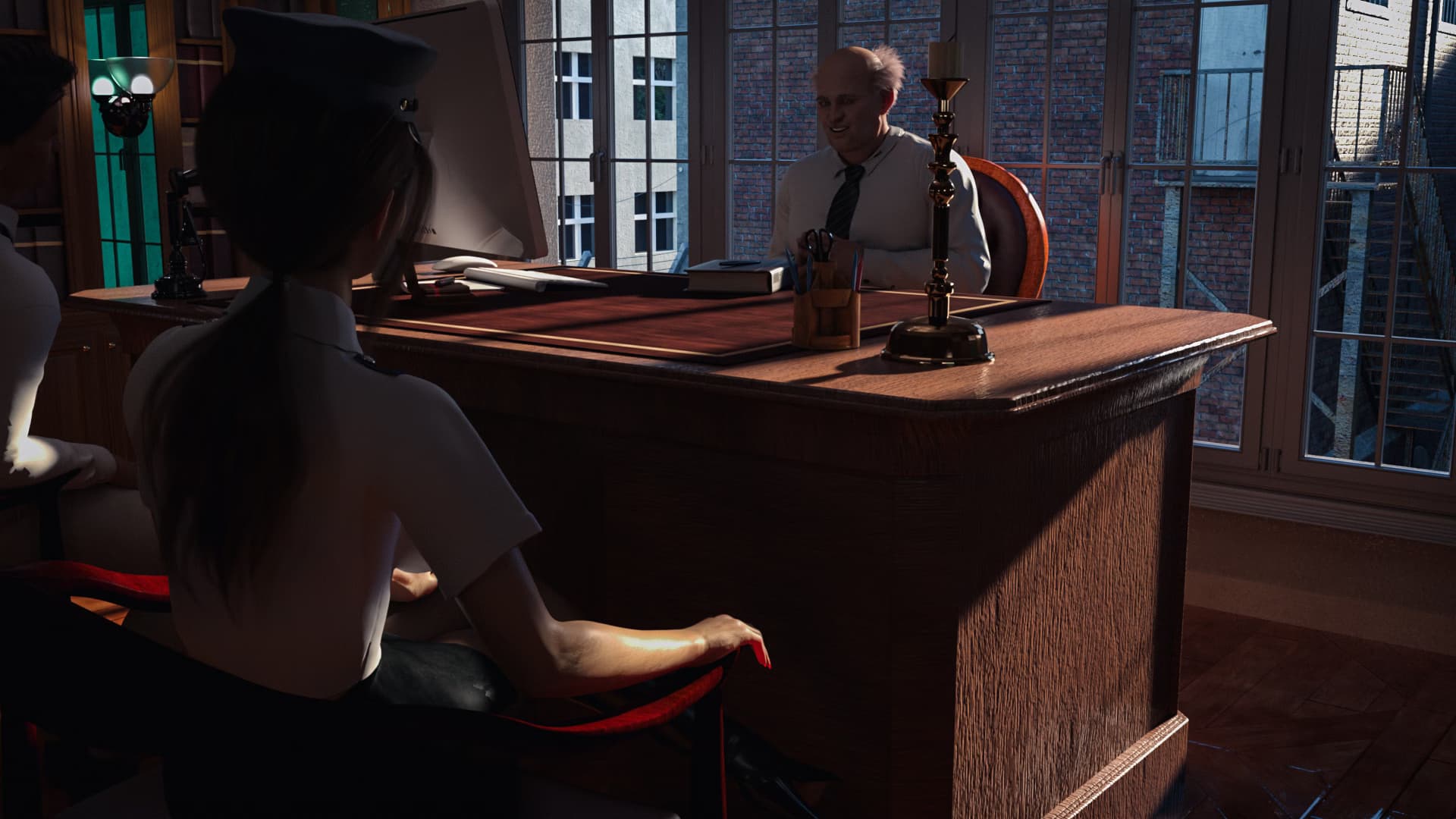 欧美SLG动态丨 狱警(The Prison Guard)V0.3.0 PC+安卓 汉化中文 【20250313】_1 游戏截图 2