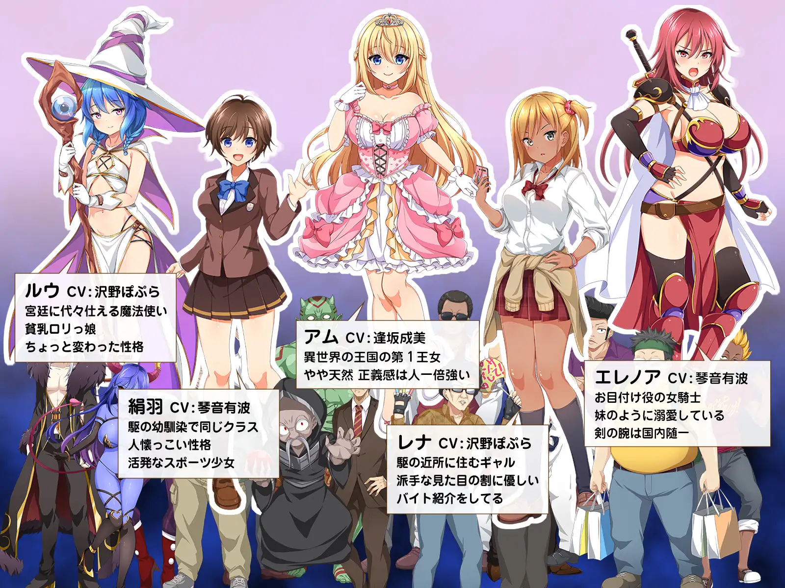 日式RPG/淫堕丨 异世界公主降临现世! 異世界の姫さま現世にイク!~知らない世界で言われるがまま~ V1.0 作弊码685523【20240926】 游戏截图 3