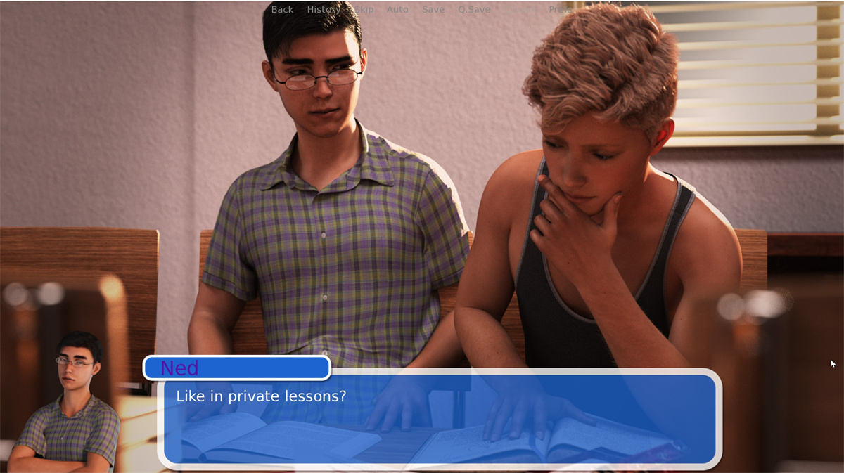 欧美SLG汉化3D丨注定要上大学 Bound to College v0.6.2【20231221】 游戏截图 8