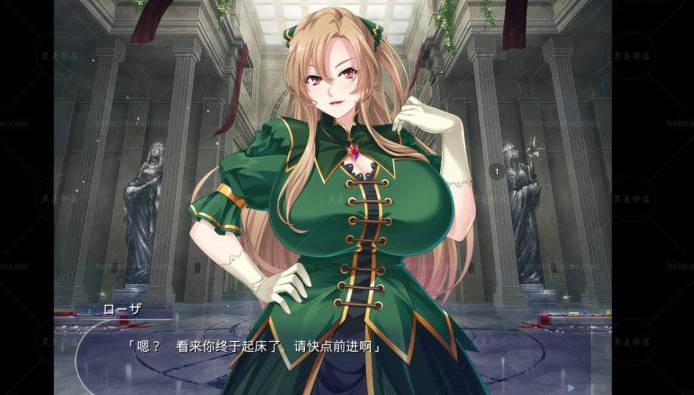 注定灭亡的恶神官：将反派名媛和女主人公全部RBQ 游戏截图 2