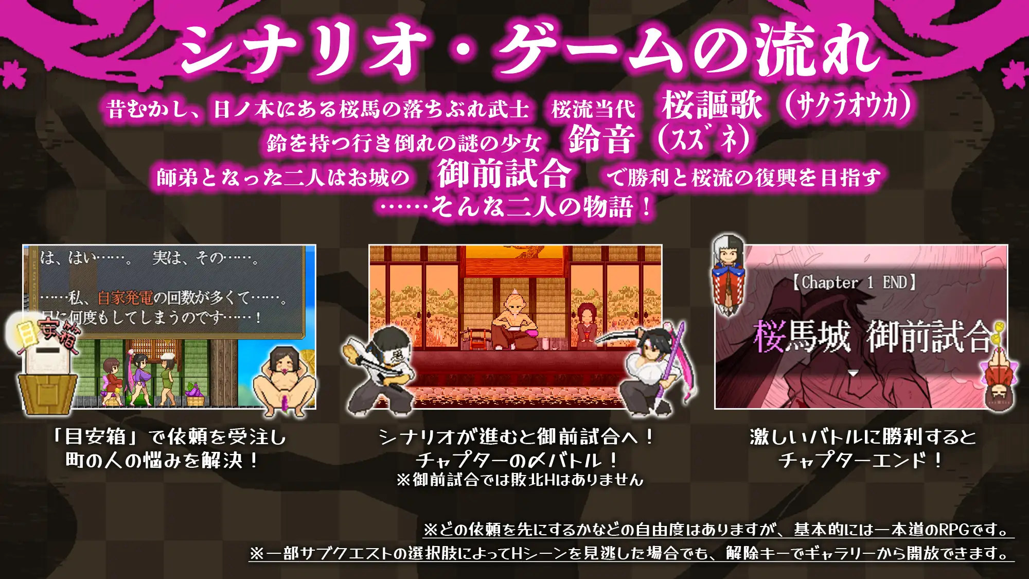 RPG/AI汉化丨 樱花御前 桜御前 Ver1.05 --礼包码:803823 【20241015】 游戏截图 5