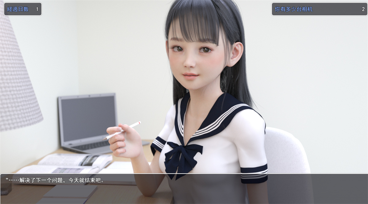 萝莉RPG汉化丨盗摄 PEEP INTO KANOKOV 窥探秘密的生活1.0汉化版【20240124】 游戏截图 1