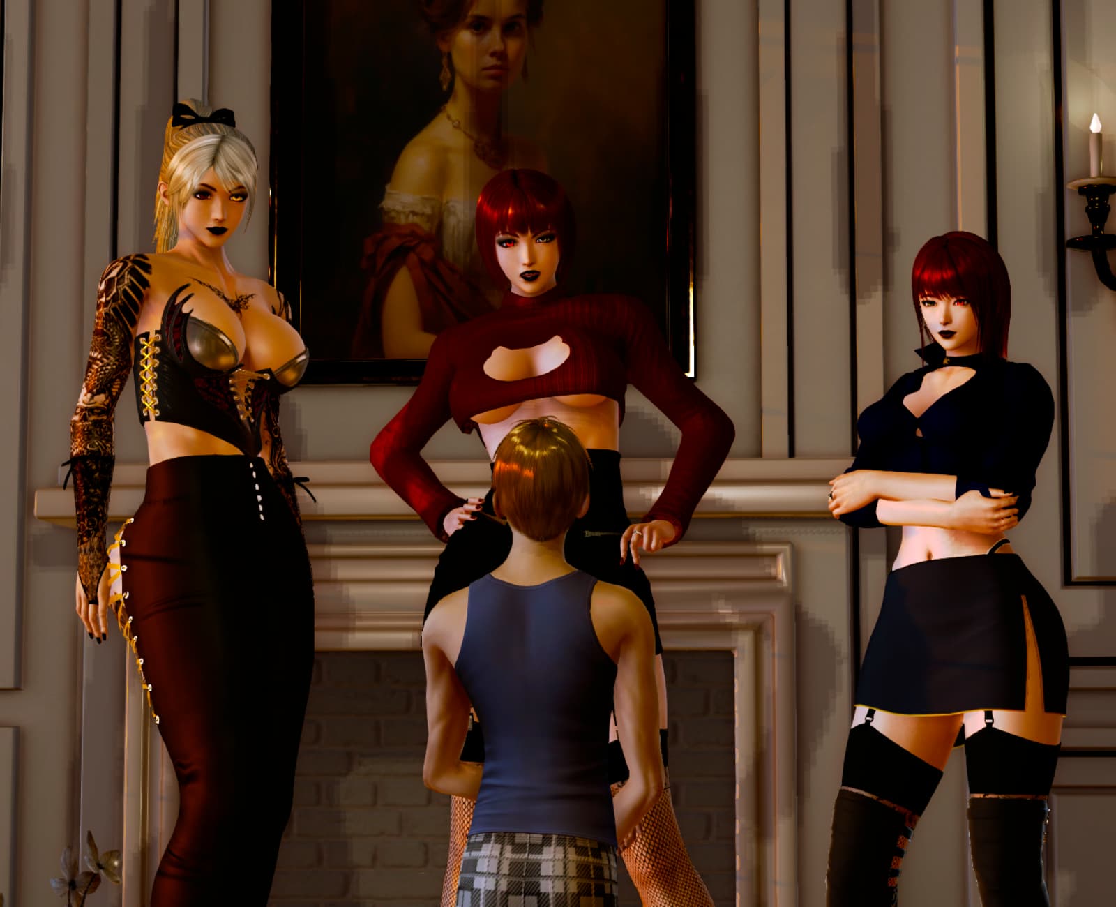 SLG/动态/更新/口交/多P/自慰丨NTR 母亲:疼痛/NTRMOTHER: PAIN CH1 beta【20241208】 游戏截图 2
