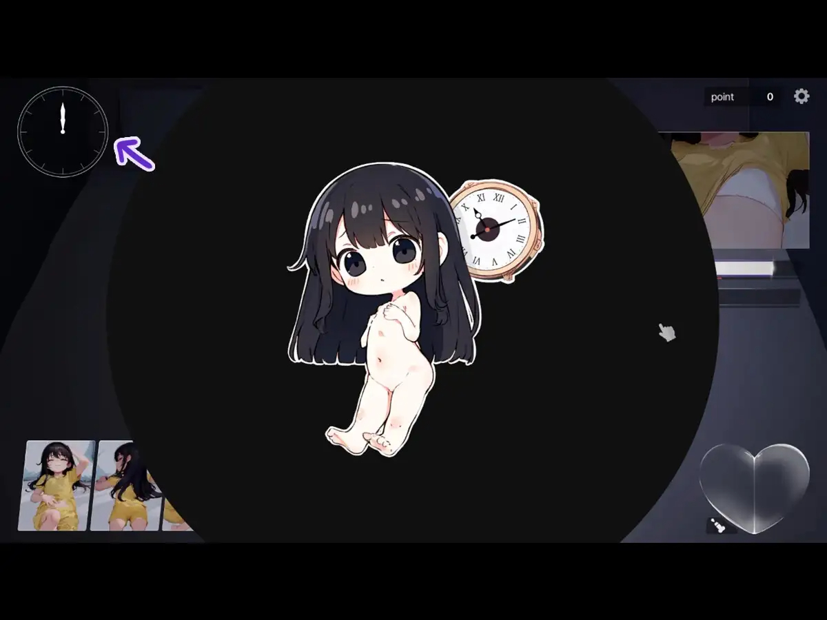 互动SLG/新作丨夜の遅い時間、寝ている少女の家丨【20230607】 游戏截图 2