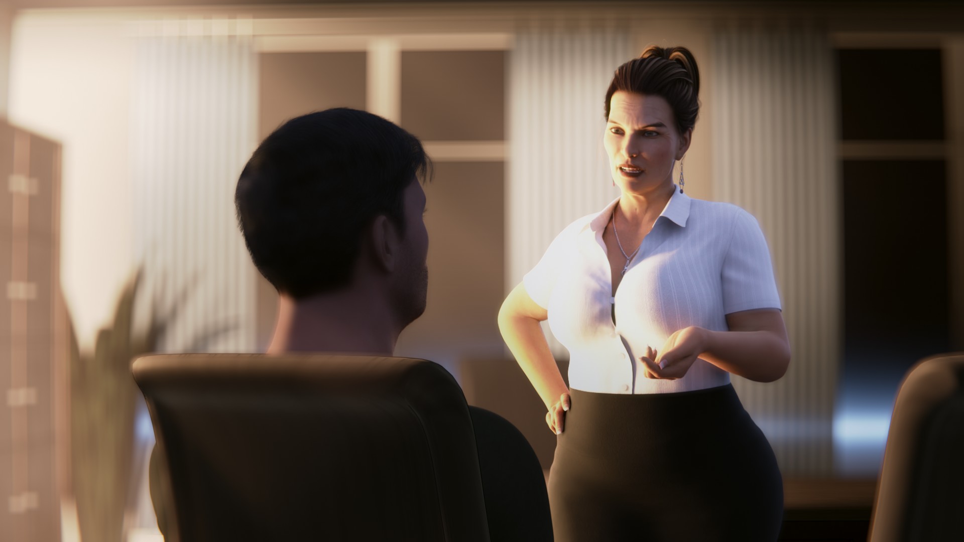 欧美SLG汉化动态丨幽灵般的欲望 A Ghostly Desire v0.7 Alpha【20231101】 游戏截图 5