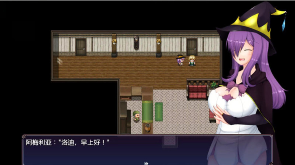魔女阿米莉亚NTR Ver1.0汉化版 游戏截图 2