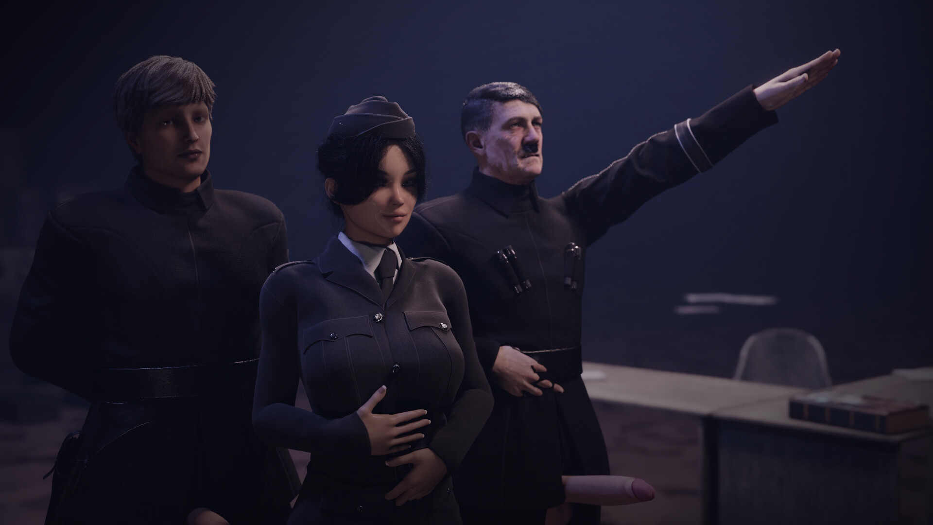 与希特勒发生性关系：二战/SEX with HITLER: WW2 【20230405】 游戏截图 1