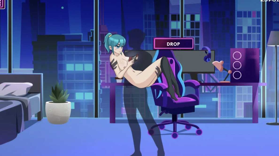 SLG/双端丨和网瘾少女的夜晚/Nightgamer【20241111】 游戏截图 2
