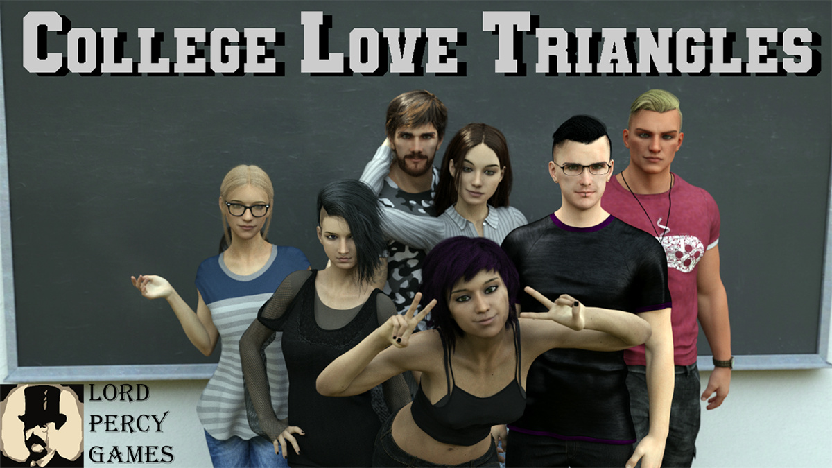 欧美SLG汉化动态丨大学三角恋 College Love Triangles  v0.2【20240221】 游戏截图 6
